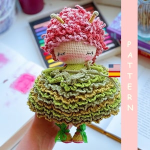 PDF Crochet PATTERN Amigurumi Doll Cute Butterfly, Crochet Stuffed Toy, Best Gift Idea