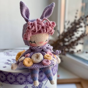 PDF Crochet PATTERN Amigurumi Little Bunny, Crochet Stuffed Toy, Best Gift Idea zdjęcie 4