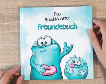 Schul-Monster Freundebuch