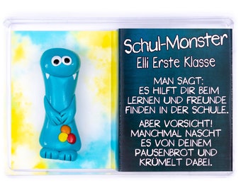 Einschulung, Geschenk zum Schulanfang, Schul-Monster