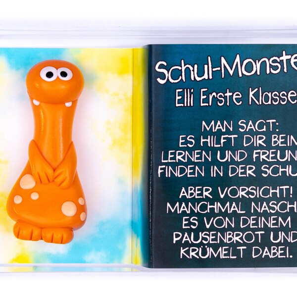 Schul-Monster Geschenk für die Schultüte