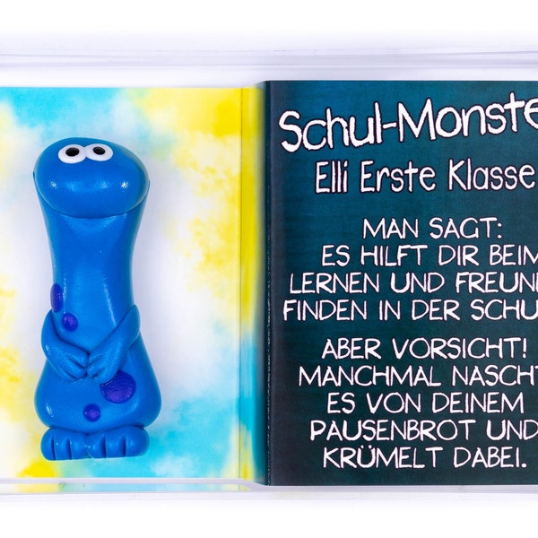 Schul-Monster Geschenk für die Schultüte