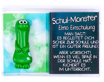 Einschulung, Geschenk für die Schultüte, Schul-Monster