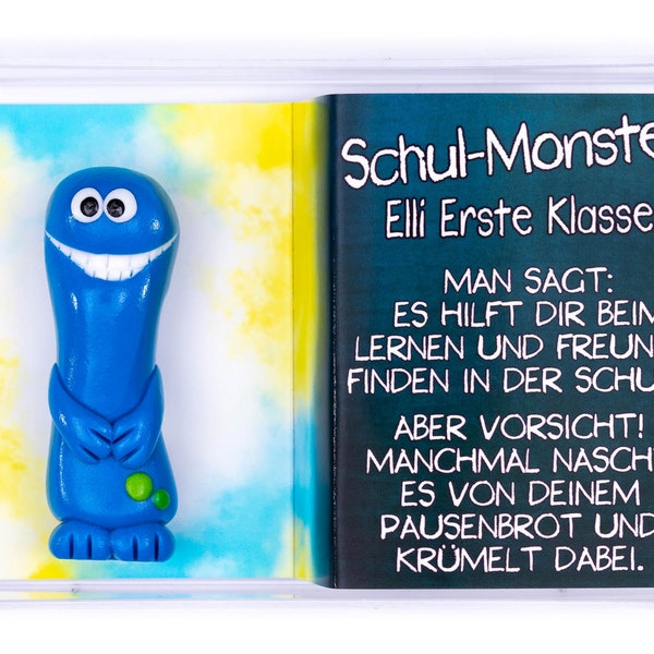 Schul-Monster Geschenk für die Schultüte