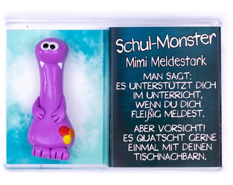 Schultüte, Geschenk zur Einschulung, Schul-Monster