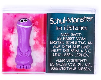 Schul-Monster Geschenk für die Schultüte