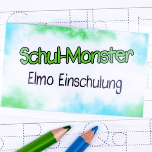 Schultüte, Ideen für die Einschulung, Schul-Monster image 2