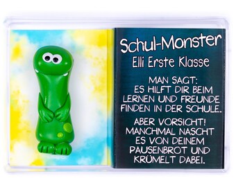 Einschulung, Geschenk zum Schulanfang, Schul-Monster