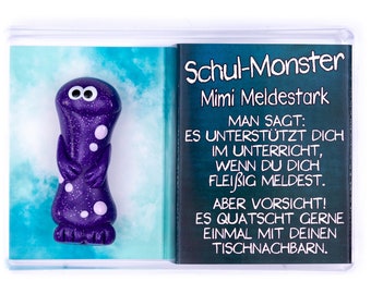 Einschulung, Geschenk für die Schultüte, Schul-Monster