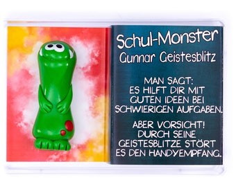 Schulanfang, Einschulungsgeschenk, Schul-Monster