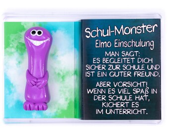 Schultüte, Ideen für die Einschulung, Schul-Monster