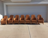 Set of 7 Janus ET Cie Napoleon side Chairs
