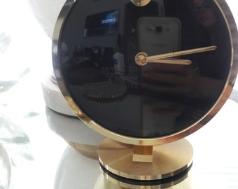 Movado Desk Clock Etsy