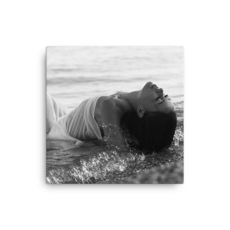 Erotic SPA Bedroom Nude art photography Canvas Print Poster Decor Pleasure of water Home Great for Boudoir Retail Massage Room
