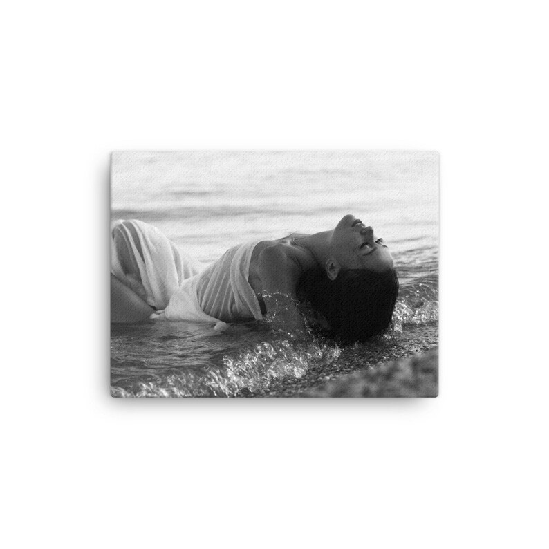 Erotic SPA Bedroom Nude art photography Canvas Print Poster Decor Pleasure of water Home Great for Boudoir Retail Massage Room