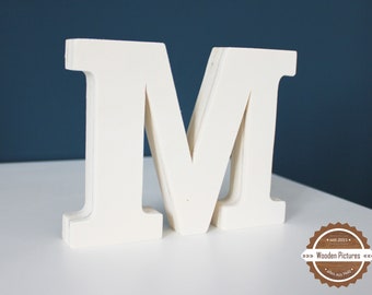 Classic wooden letters
