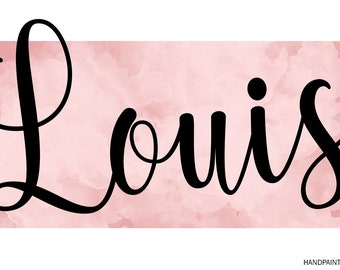 Embroidery font Cricut Font Modern Calligraphy Font Bold Font Software Download TTF Files Word Silhouette Photoshop Louis
