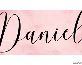 Fonts Set Digital Font Modern Calligraphy Monogram Font Bold Font Software Download TTF Files Word Silhouette Cricut Photoshop Daniel