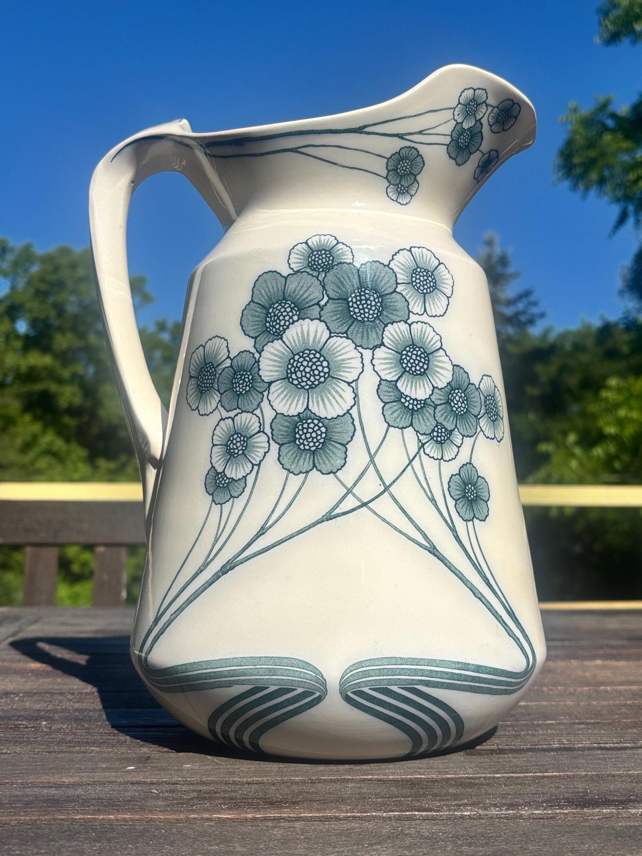 Antique Villeroy & Boch Art Nouveau - Etsy