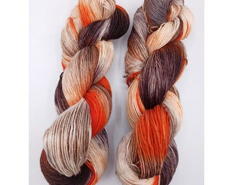 hand-dyed sock yarn, 4-ply, "Mineralsucher", Creativ-Ecke,