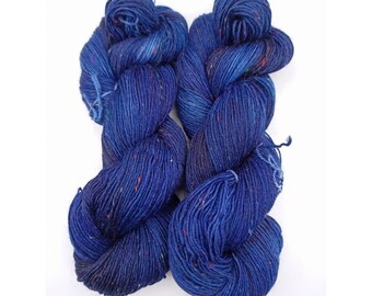 hand-dyed sock yarn with tweed, 4 ply, roaring wave, creative corner,