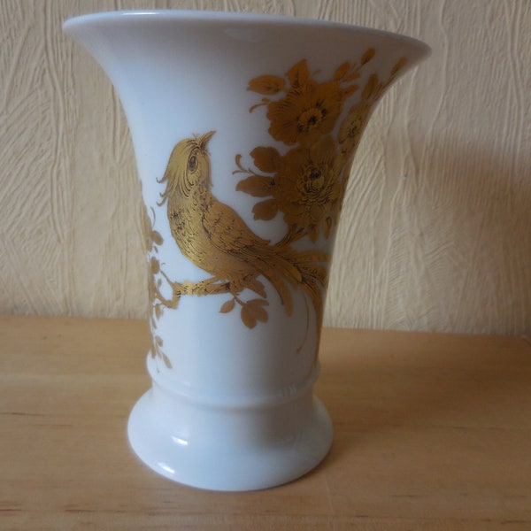 Vase Kaiser Porzellan Melodie Design K. Nossek Trompetenform 12,5 cm