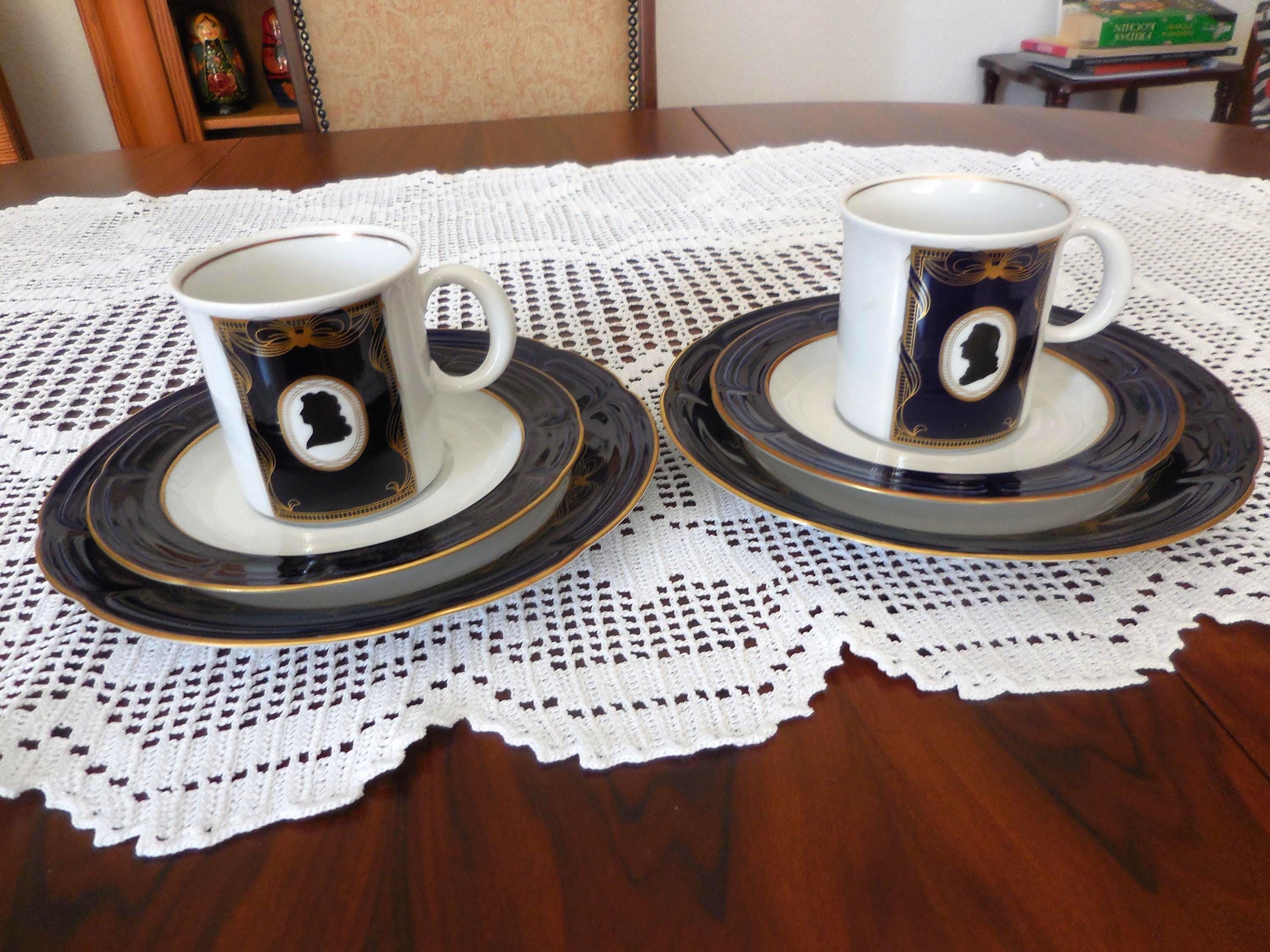 Weimar Porcelain Cobalt - Etsy