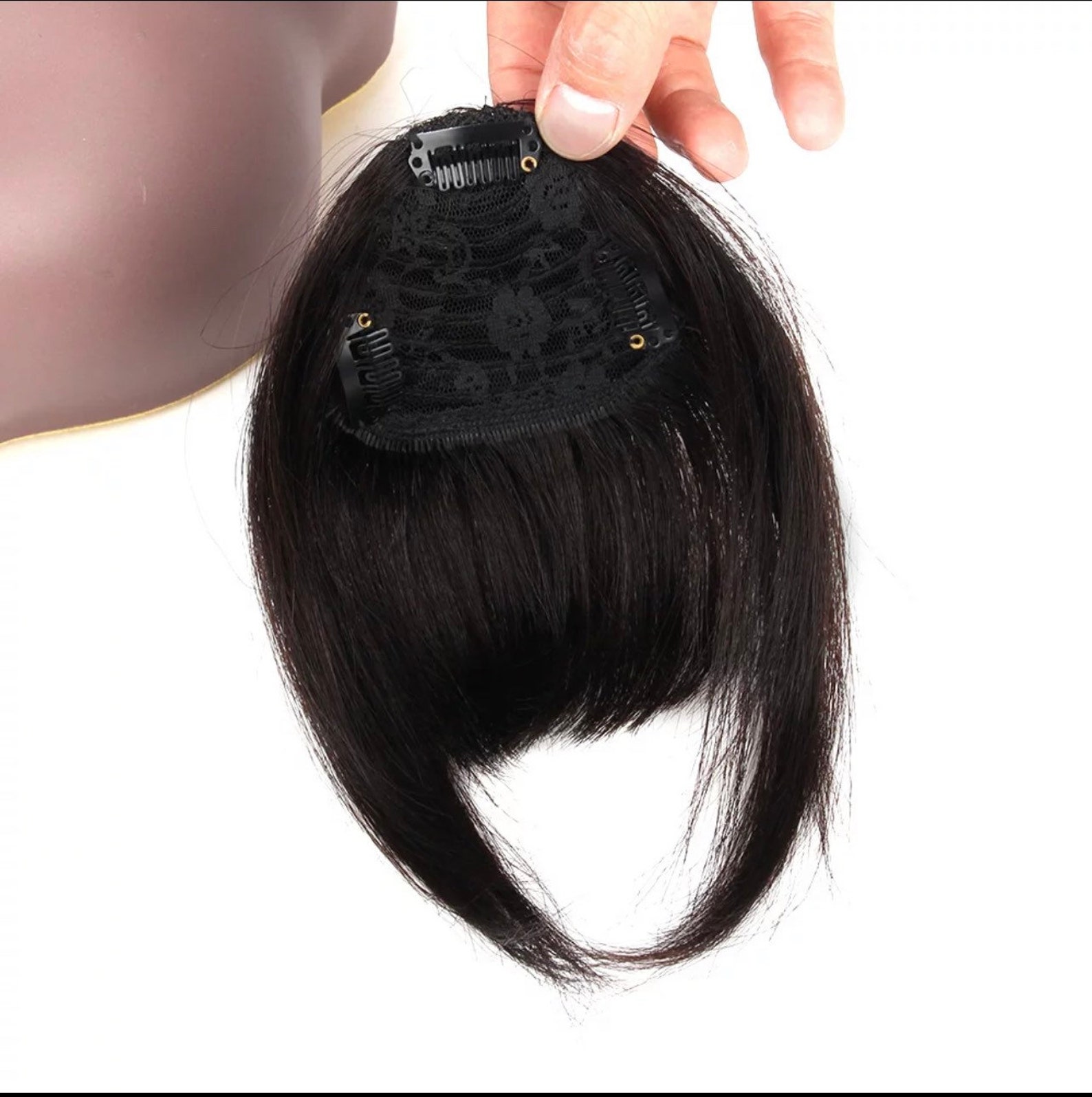 clip in bangs human hair
