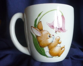 Mega große Tasse mit  Häschen,Kaffeetasse Kaffeebecher,Teetasse,Frühstück,Ostern