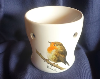 Fragrance lamp, lantern, lamp for wax melts, scented wax, melts, robins and ladybirds