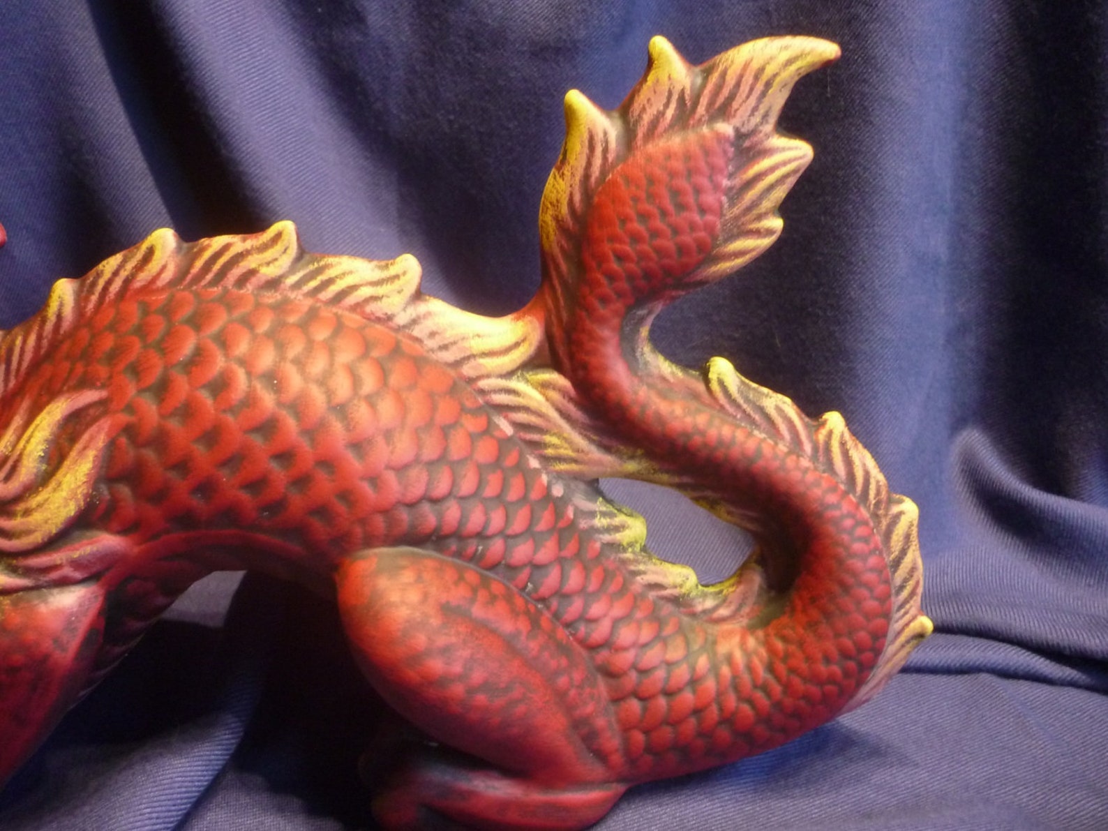 Lucky dragon fire dragon Chinese dragon mystic magic Etsy