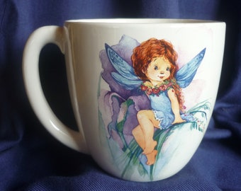 Mega large mug with a sweet elf Iris