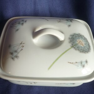 Dandelion butter dish