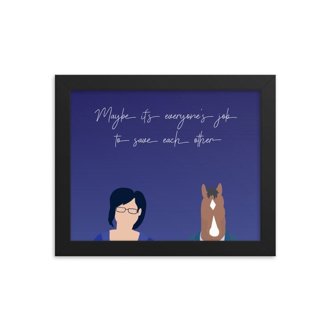 Bojack Horseman/ Bojack Digital Poster / Bojack Poster Digital - Etsy