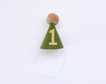 First Birthday Party Hat - Jungle Safari