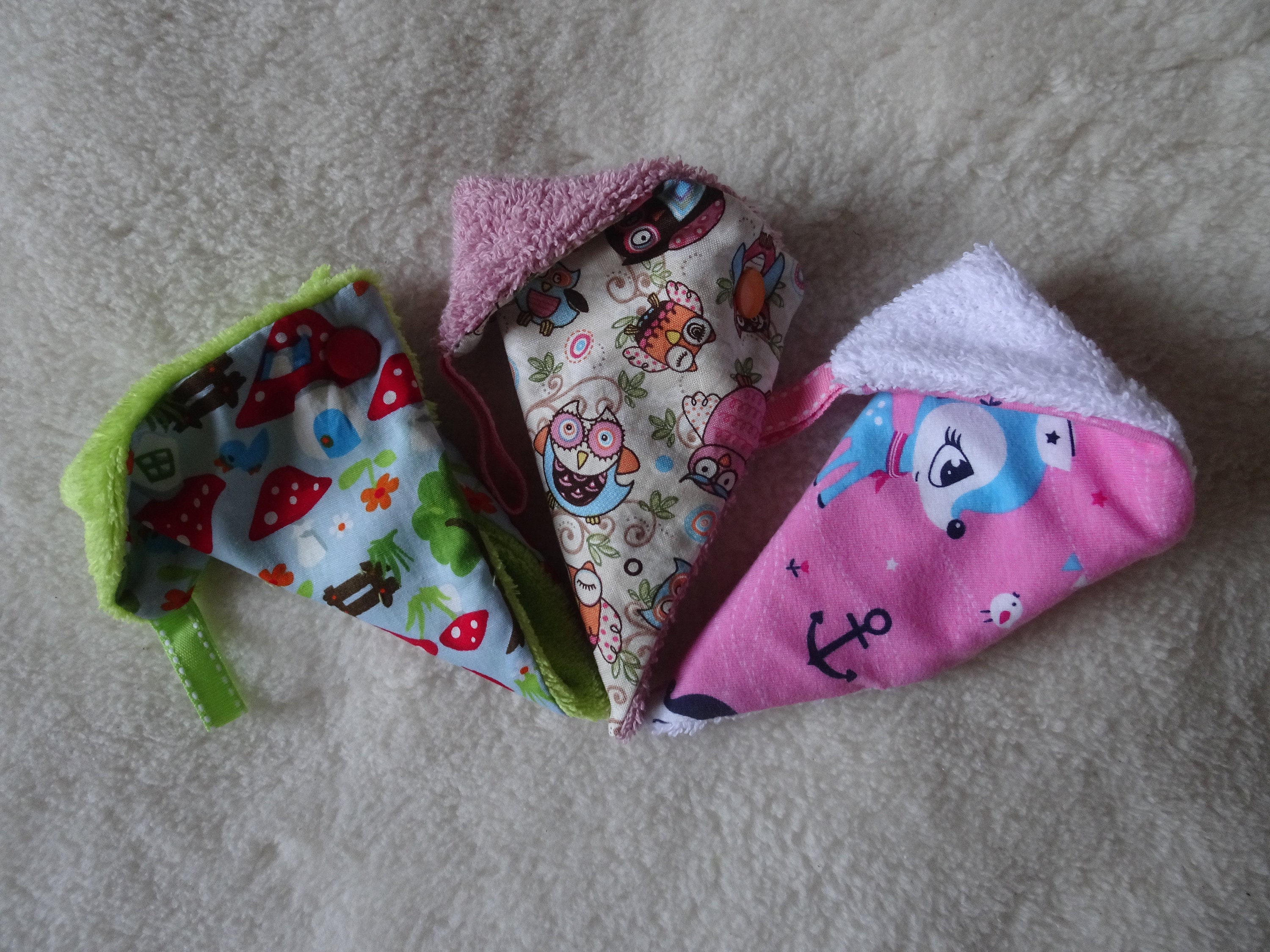 3 er Set Cover for Ice Cream Cone Spill Cover Washcloth Etsy
