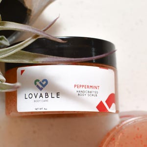 Peppermint Body Scrub