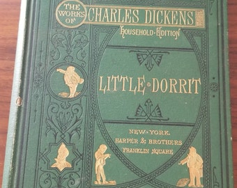 Little Dorrit by Charles Dickens, Household Edition, 1873