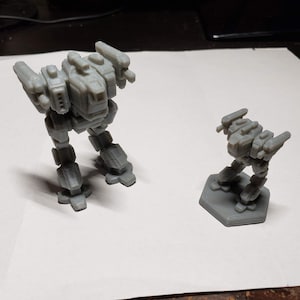 Garrison Mech - 3D Printable sci-fi miniature/model