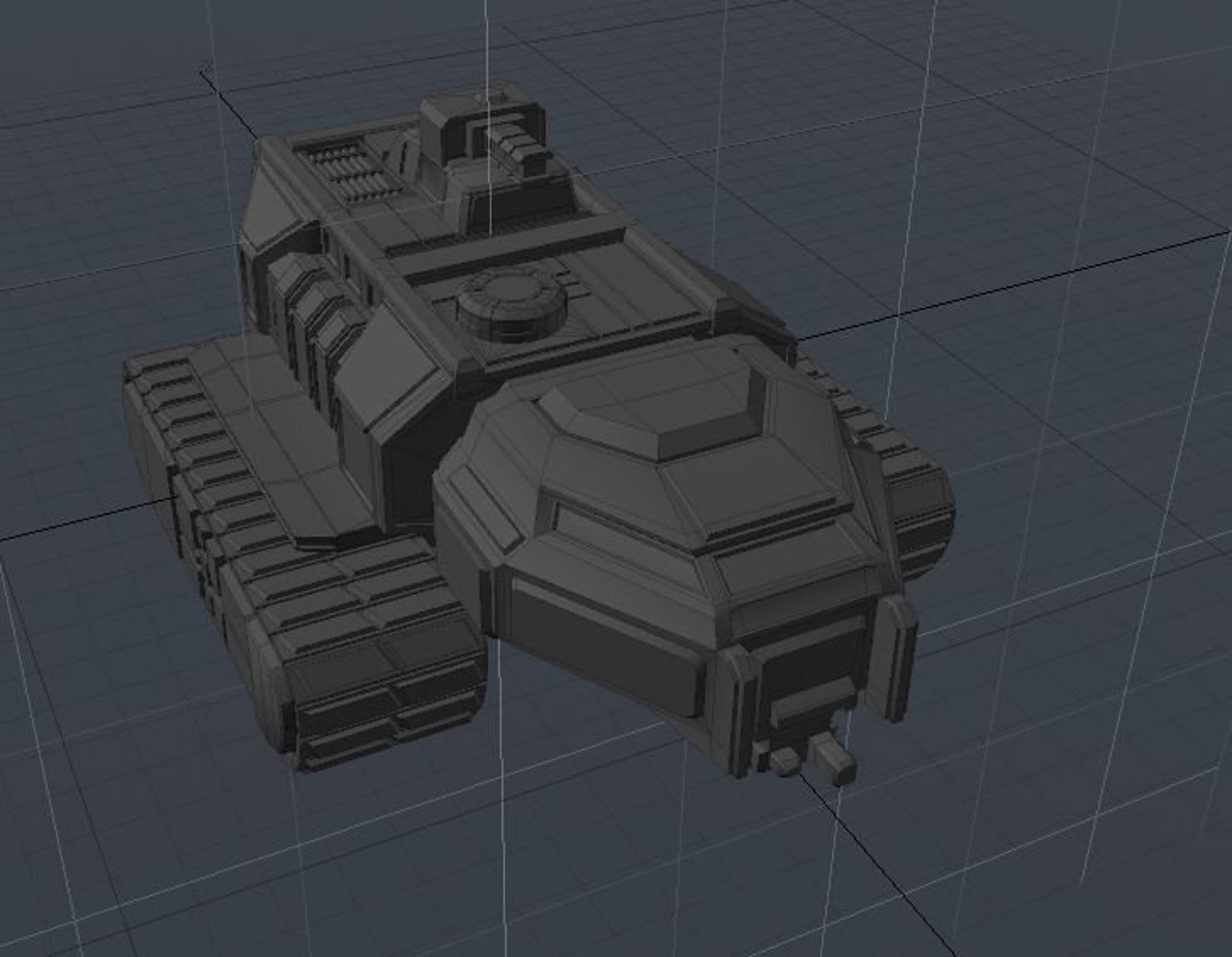 Sci-fi Terrain Vehicle - 3D Printable Sci-fi Model/miniature - Etsy