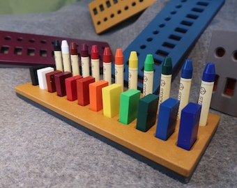 Pen Holder Wax Crayons Malstübchen