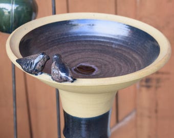 Vogeltränke zum Aufstecken Keramik
