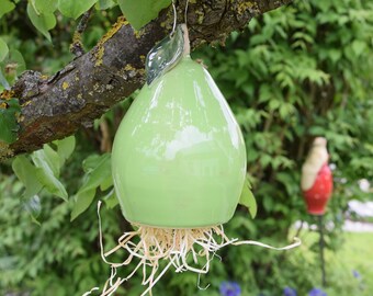 Birne als Insektenhotel