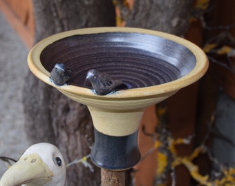 Vogeltränke zum Aufstecken Keramik