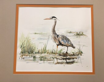 The Great Blue Heron
