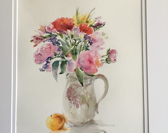 Flores de jardín de verano.