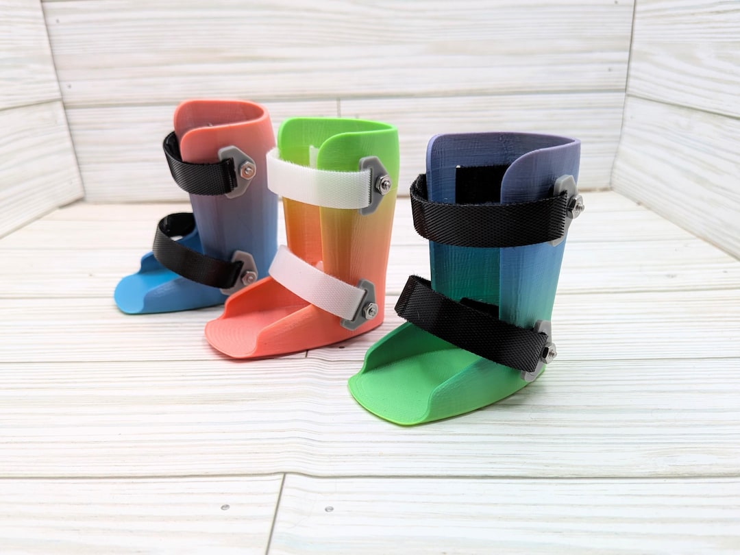 Multi-color Gradient Doll Leg Braces/afos; 18-inch Doll Afos - Etsy