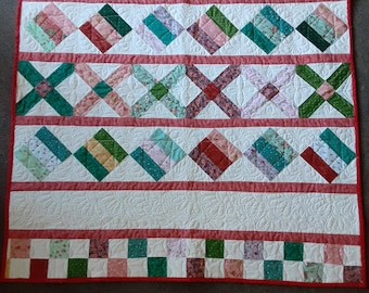 A Smaller Quilt (40" x 36") to Use in Many Places