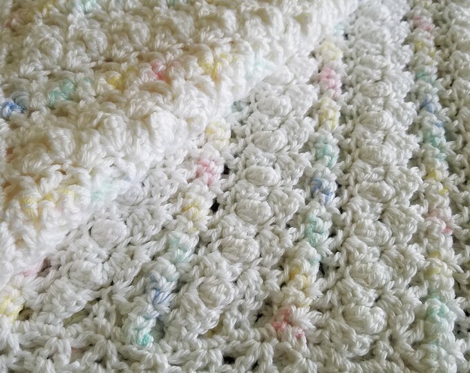 Confetti Softy Popcorn Baby Blanket Etsy