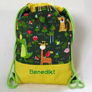 Turnbeutel, Rucksack mit Namen Bild 1